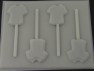 1101 Shirt Chocolate or Hard Candy Lollipop Mold